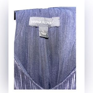 Banana Republic blue tank top blouse